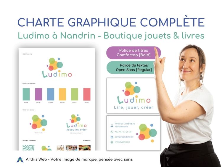 Charte graphique compl�te pour Ludimo � Nandrin